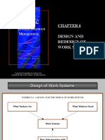 Design and Redesign of Work Systems: Powerpoint Presentation by Charlie Cook