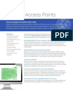 Wireless Access Points: Cloud-Managed and White-Label Ready