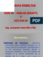 ESBELTEZ - NSR-10 - NSR-19-20 y ACI-318-19 PDF