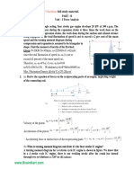 081 - ME8594, ME6505 Dynamics of Machines - Notes PDF