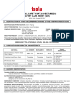 Material Safety Data Sheet (MSDS) Safety Data Sheet (SDS)