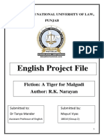 Tiger For Malgudi