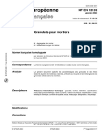 NF EN 13139 - Granulats Pour Mortiers Janvier 2003 PDF