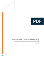 SDD Online Auction System Online