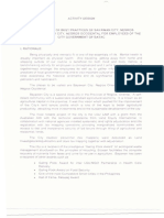 Benchmarking Activity Design PDF