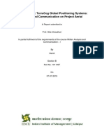 Assignment 1: Terracog Global Positioning Systems: Conflict and Communication On Project Aerial