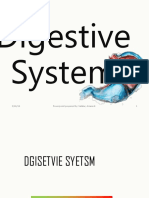 Digestive System: Powerpoint Prepared By: Salalac, Ariana N. 3/26/19 1