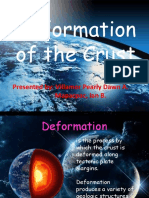 Deformation of Crust