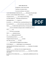 Indefinite Pronouns - Exercises