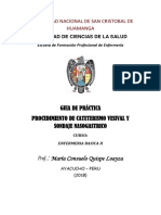 Cateterismo Vesical y Sondaje Nasogastrico