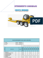 Plan de Mantenimiento Cama Cuna