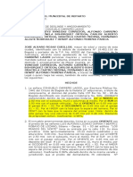 Para Demanda Deslinde y Amojonamiento Consuelo