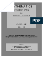 196288369class Vii Maths Question Bank For Sa-I 2014-15