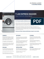 Dexter T 450 Express T 450 On Premise Specification Sheet