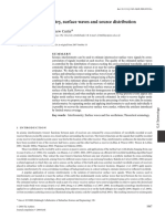 Seismic Interferometry, Surface Waves and Source Distribution