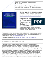 A Feminist Approach To Substance Abuse Treatment and Service Delivery Abbott 1994 PDF