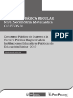 C13-Ebrs-31 - Ebr Secundaria Matematica - Forma 1