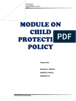 Module On Child Protection Policy: Prepared by