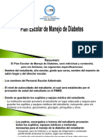 Plan Escolar de Manejo de Diabetes PDF