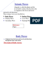 Lesson 11 - Seismic Waves