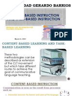 Task - Based Instruction