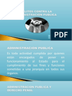 Delitos Contra La Administración Publica Peculado y Cohecho