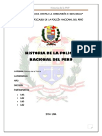 Historia de La PNP