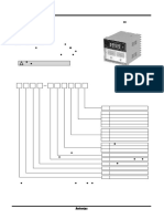 Dual Setting Type, High Accuracy Temperature Controller: T4 LP 3 R P 4 C B