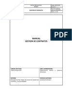 Manual de Gestion de Contratos