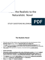 Realistic Naturalistic Novel Study Questions