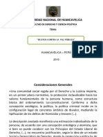 Delitos Contra La Paz Publica