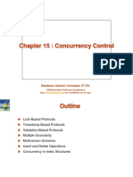 Chapter 15: Concurrency Control: Database System Concepts, 6 Ed