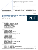 Hydraulic Piston Pumps Used in Certain Models of Caterpillar Equipment (3203, 5070, 5084)