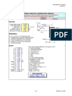 Eccentric Loads On L-Shaped Weld Groups