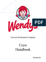 Crew Handbook: Arizona Restaurant Company