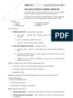 Land Titles Memory Aid Ateneo