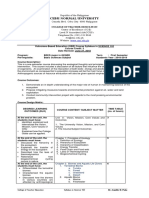 SC 102 Course Outline 1st Sem 2018