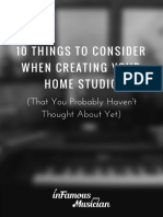 10 Studio Considerations