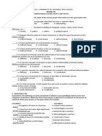 Understanding Culture, Society and Politics Final Exam