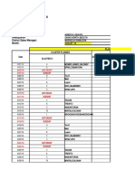 Brown & Burk Philippines, Inc.: Executive Monthly Field Work Planning & Coverage Report