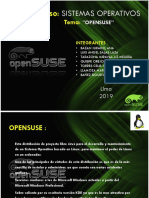 Presentacion OPENSUSE