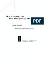 Edgar Morin - The Cinema, or The Imaginary Man-University of Minnesota Press (2005)