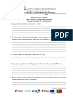 Ficha de Avaliação de Conhecimentos PDF