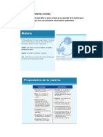 Transformación de Materia y Energía