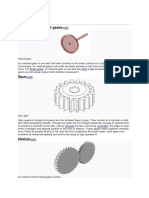 Types of Gears