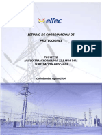 01) Estudio de Coordinacion de Protecciones - Arocagua T491