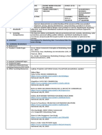 Demo Teaching - Sample Lesson Plan