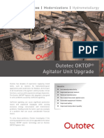 Outotec Oktop Agitator Unit Upgrade