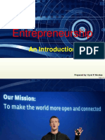 Introduction To Entrepreneur