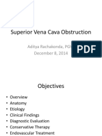 Superior Vena Cava Obstruction: Aditya Rachakonda, PGY4 December 8, 2014